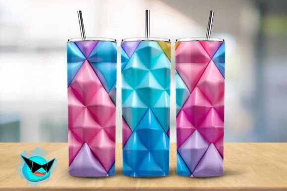Download Pyramid Pastel Color Background (25) - Background Collection