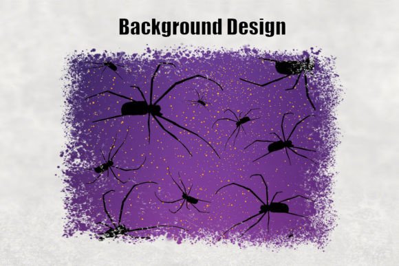 Download Halloween Background Spider Purple - Background Collection