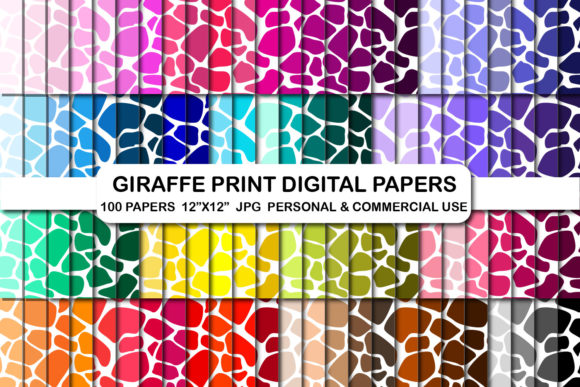 Download Giraffe Animal Print Background Papers - Background Collection