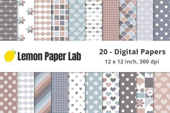 Download Neutral Geometric Digital Backgrounds - Background Collection