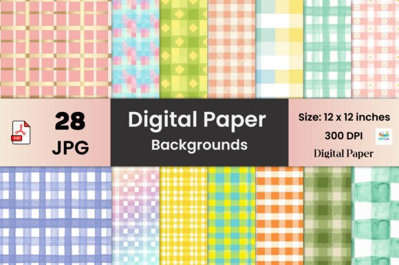 Download Digital Paper Backgrounds - Background Collection