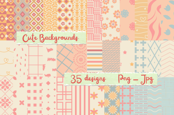 Download Cute Background Bundle - Background Collection