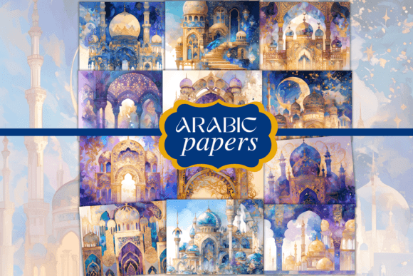Download Pastel Arabic Background Papers - Background Collection