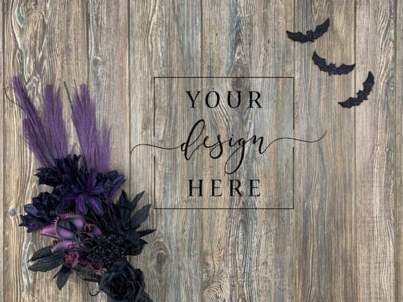 Download Halloween Background Flat Lay Mockup - Background Collection