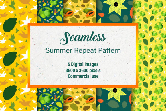 Download Summer Colorful Digital Paper - Premium Resources