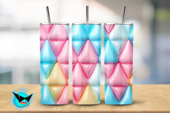 Download Pyramid Pastel Color Background (20) - Background Collection