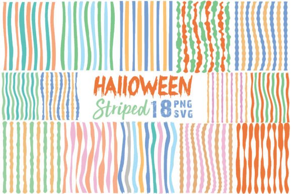 Download Halloween Striped Background SVG Bundle - Background Collection