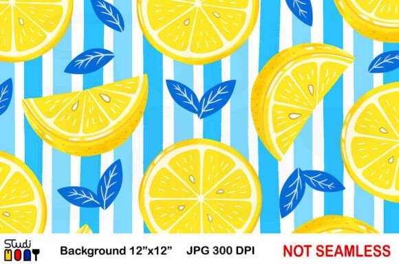 Download Lemon Background Paper Pattern Design - Background Collection