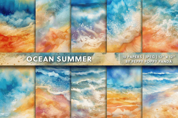 Download Ocean Summer Background Texture - Background Collection