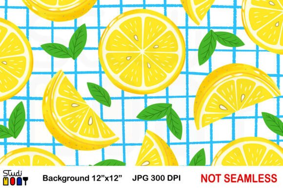 Download Lemon Background Paper Pattern Design - Background Collection