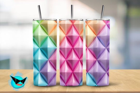 Download Pyramid Pastel Color Background (14) - Background Collection