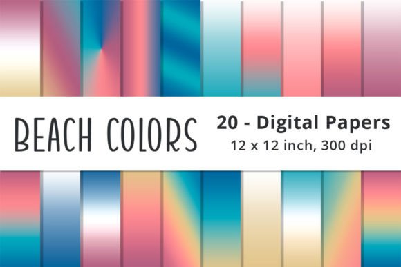 Download Beach Color Gradient Background Papers - Background Collection