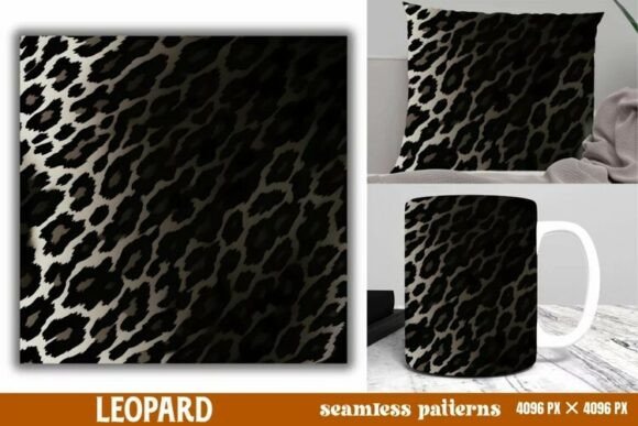 Download Leopard Print Digital Papers Background - Background Collection
