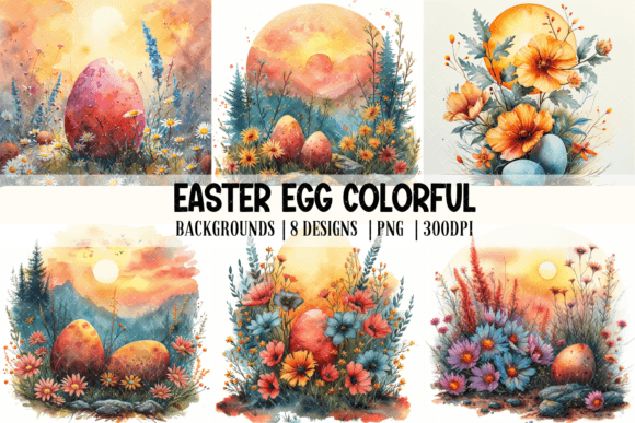 Download Easter Egg Colorful Backgrounds - Background Collection