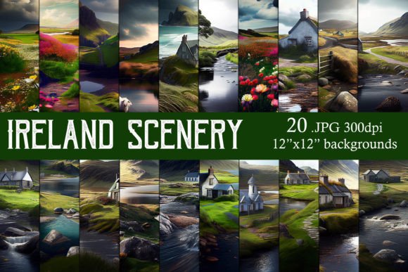 Download Ireland Scenery 12x12 Backgrounds - Background Collection